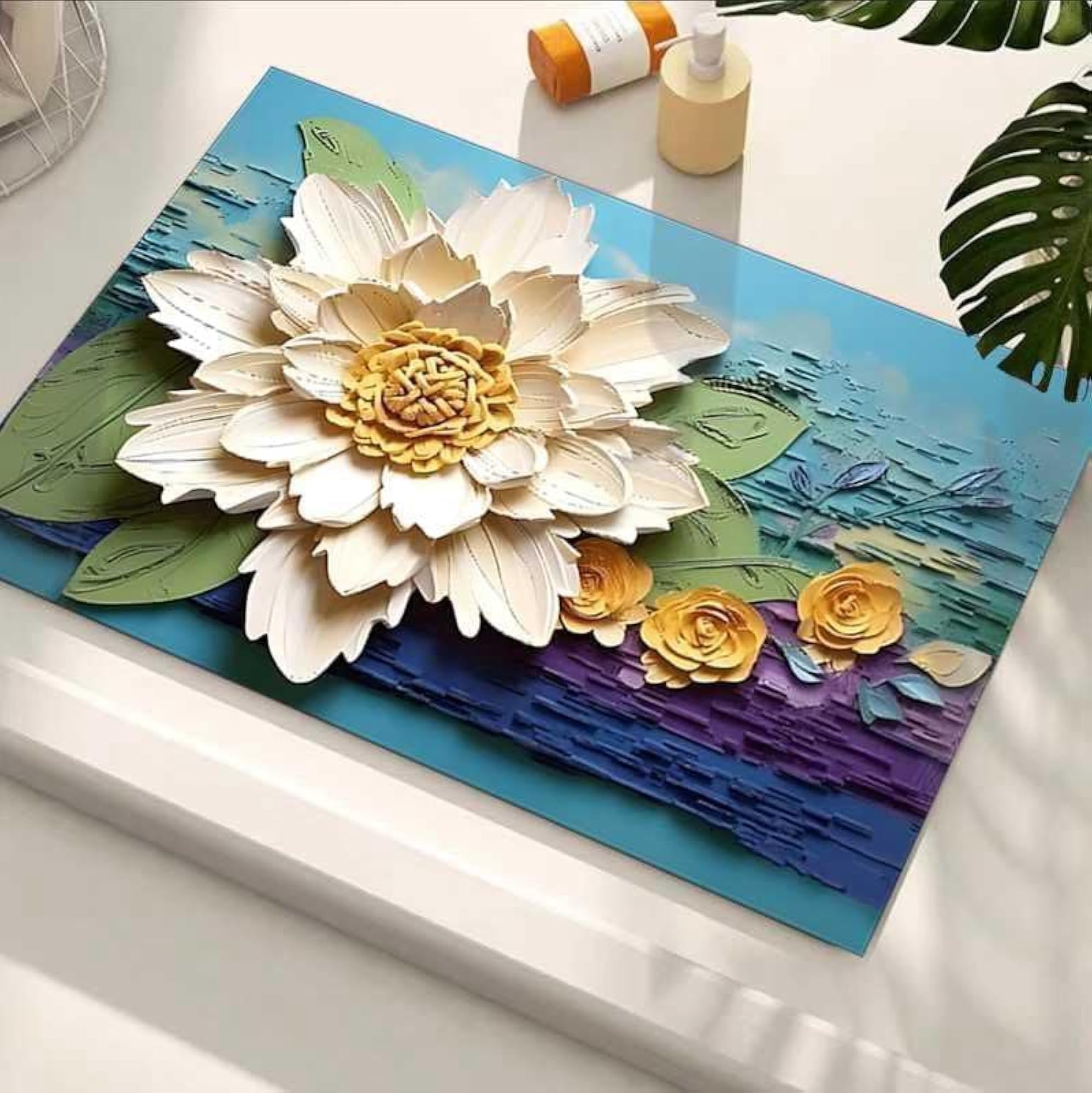 Rubber Non-Slip Quick Dry Door Mat, Super Absorbent