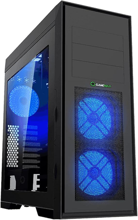 GAMEMAX Full Tower Chassis with Front Mesh Ventilation and ODD and