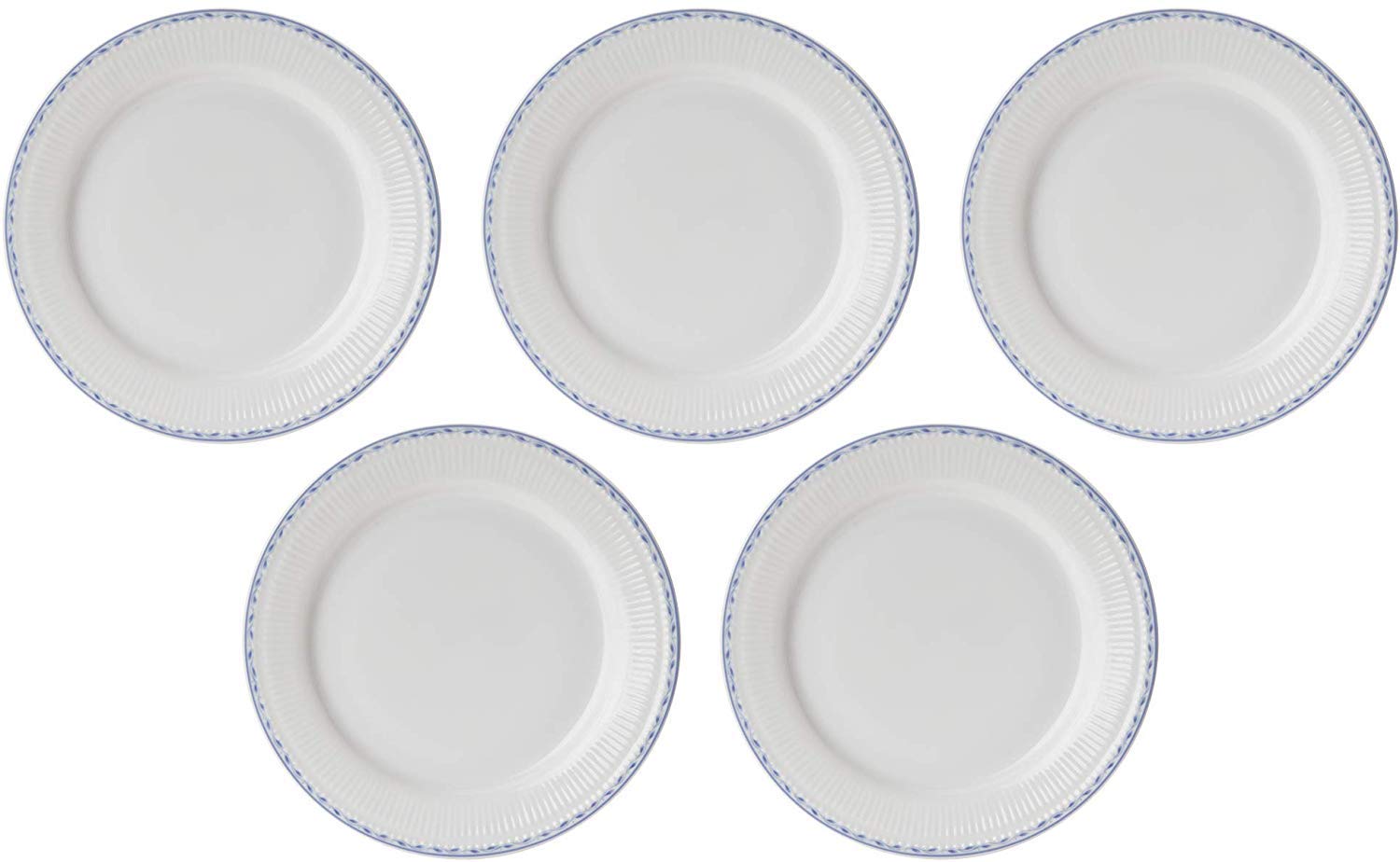 Amazon.co.jp: NARUMI(ナルミ) 食器 セット ブルーボーダー ブルー 20