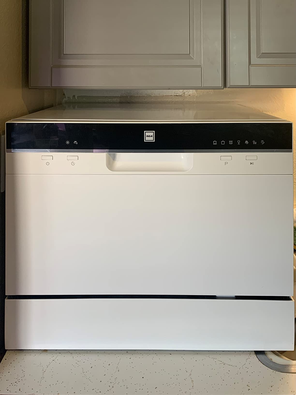 43/mo Finance RCA RDW3208 Counter Top Dishwasher, 6 Place Settings