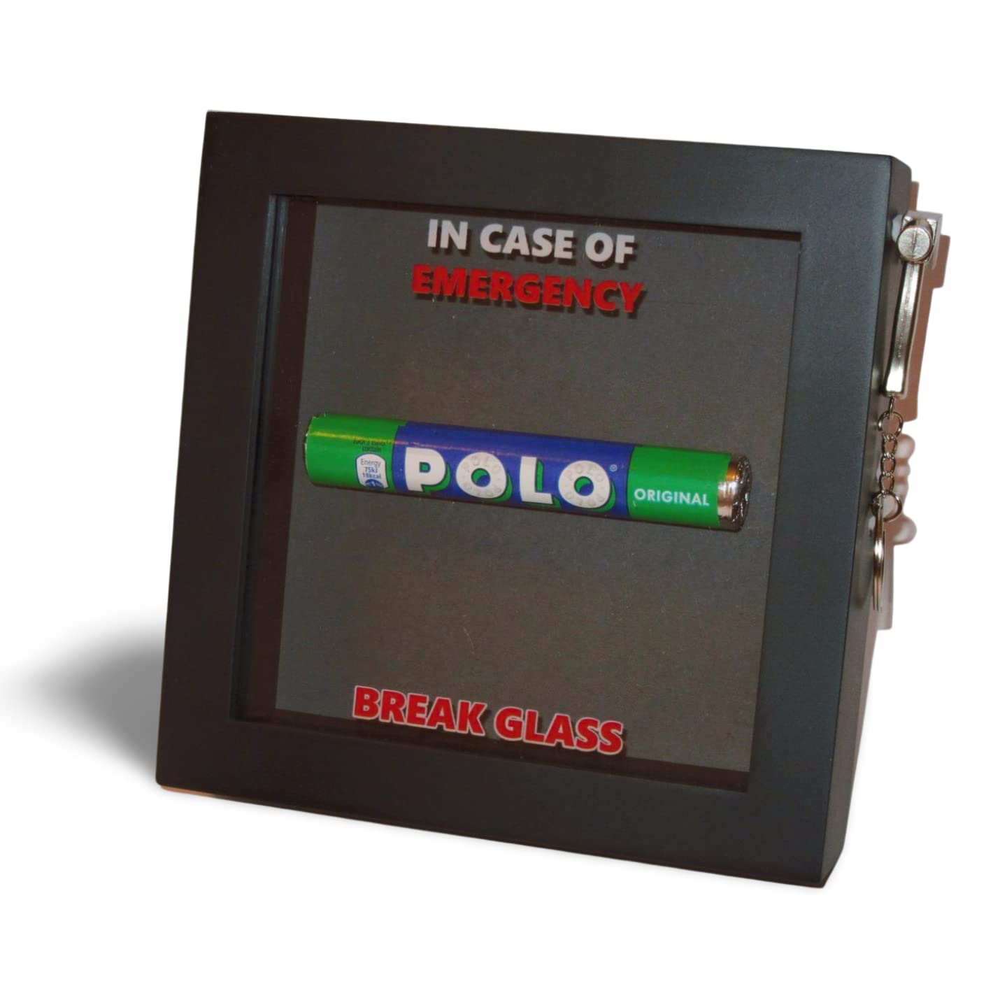 In Case of Emergency, Break Glass Gift Box. Fun Novelty Presentation 3d Box Frame Keepsake For Food/Chocolate/Sweets/Drink/Money/Voucher/Jewellery. Men/Him/Dad/New Daddy, Father, Grandad