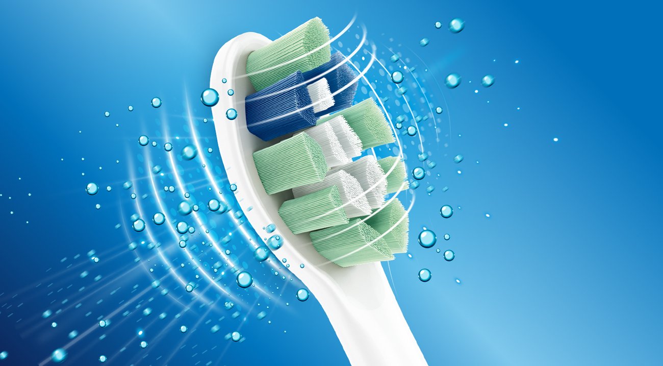 Philips Sonicare Genuine FFP Sonicare Plaque Control replacement brush head HX9024/30 4pk