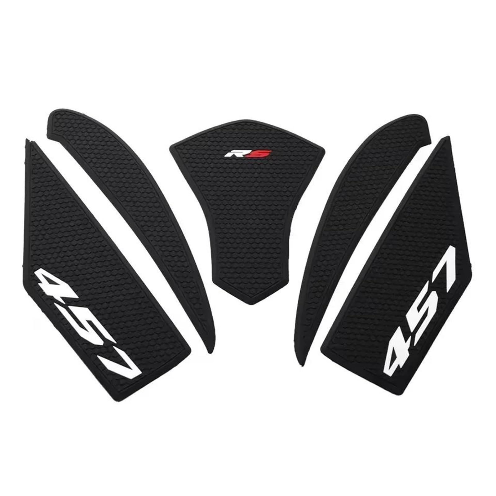 Piwine One Color Motorcycle Non-Slip Side Fuel Tank Stickers Waterproof Pad Rubber Sticker For Rs 457 Rs457 2024-2025 Kneepad