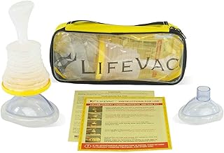 LifeVac Travel Kit (Canadian Version) - Choking Rescue Device, Portable Suction Rescue Device First Aid Kit for Kids and Adults, Portable Airway Suction Device | Anti Choking Device for Children and Adults