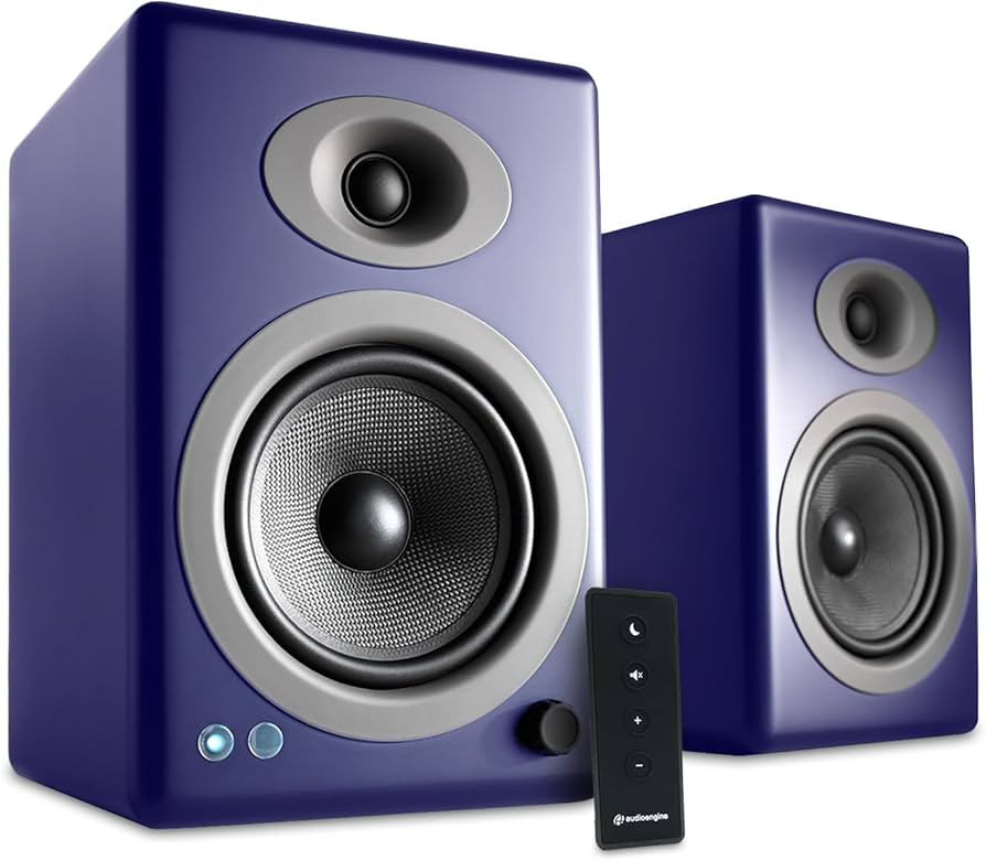 Amazon.com: Audioengine A5+ Wireless Bluetooth Bookshelf Speakers
