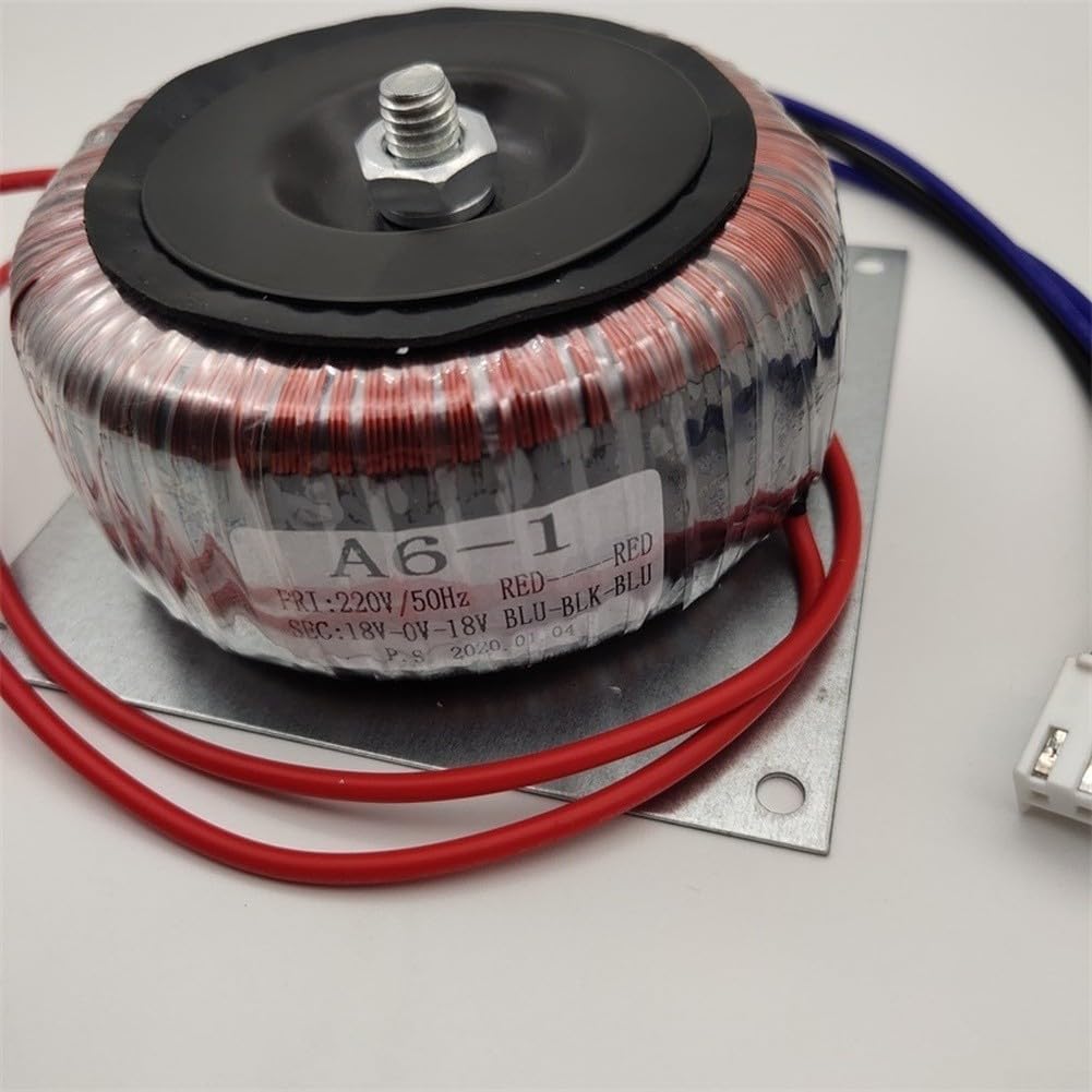 Transformador toroidal A150W con secundarios duales de 24V 18V 20V para campo de baja fuga e integridad de señal de audio limpia (Dual 20V)