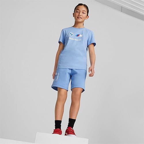 Miniatura 4 de PUMA Camiseta unisex con logotipo BMW M Motorsport Essentials estándar para niños