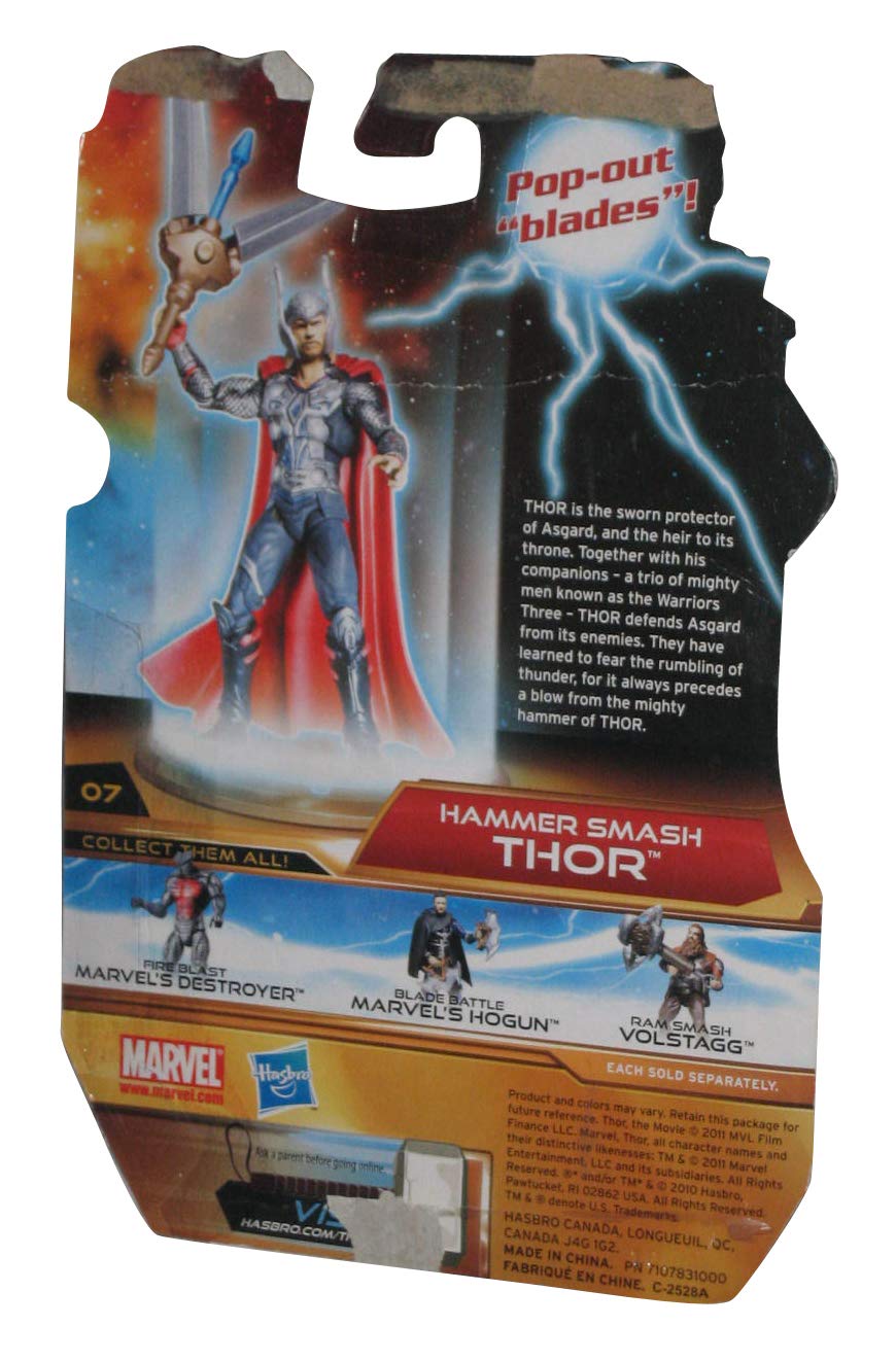 Amazon.com: Thor: The Mighty Avenger Action Figure #07 Hammer