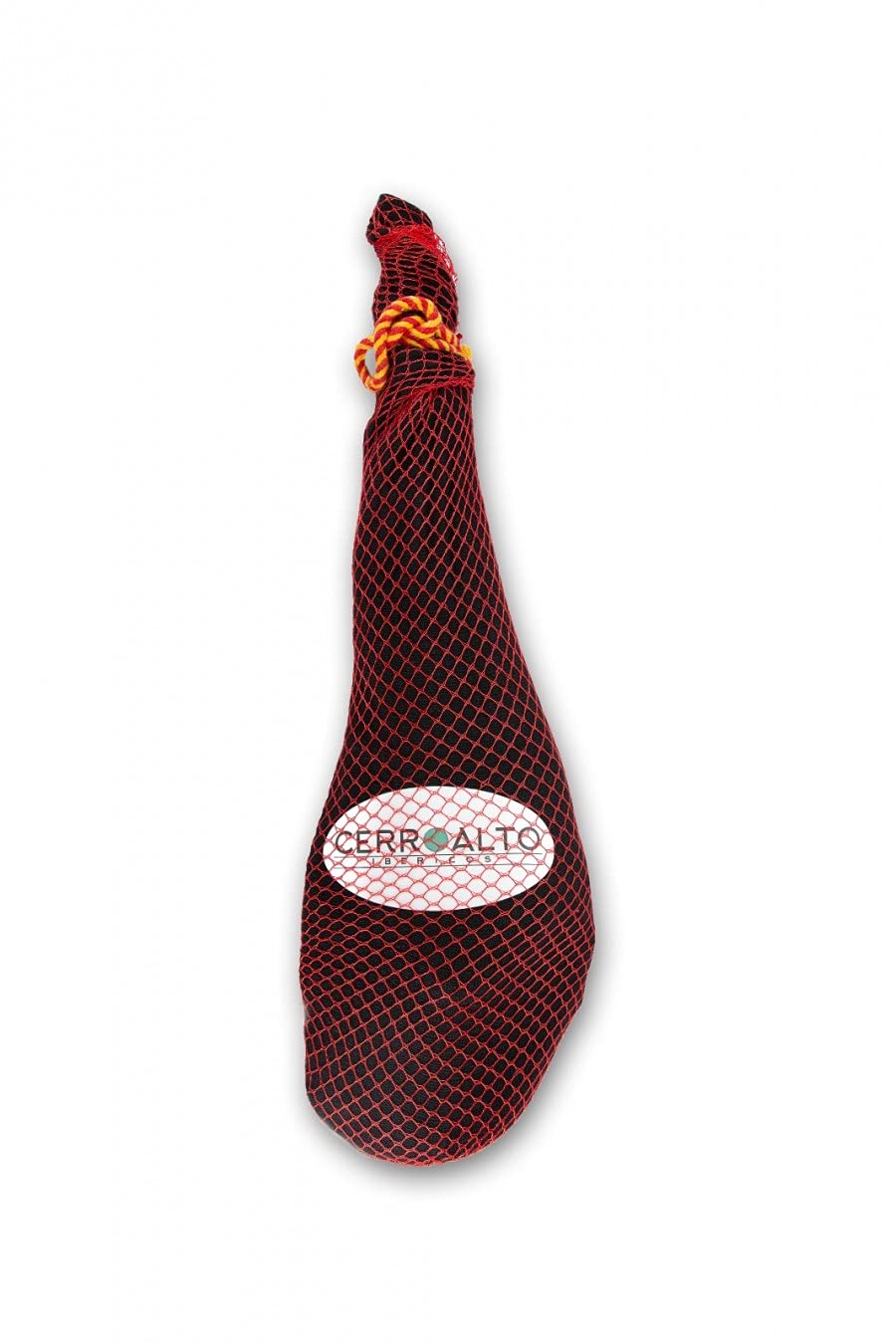 CERROALTO | Jamón de Cebo Ibérico 50% Raza Ibérica | Peso de 7 a 8 kilos | + Cuchillo y Afilador de regalo