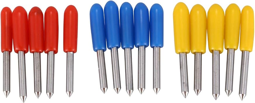 15pcs 30 Degrees 45 Degrees 60degrees Cutting Tungsten Blade for Mimaki Cutting Plotter Vinyl Cutter