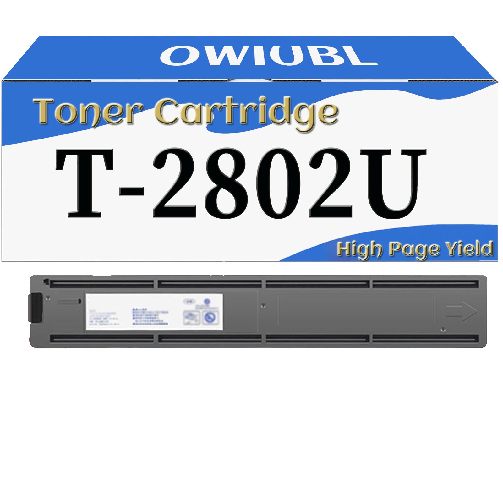T-2802 Compatibile T-2802 T-2802E T2802E T-2802C T2802 Cartuccia Toner Nera, Opere Per Toshiba E-Studio 2802A 2802AM 2802AF Stampanti Black
