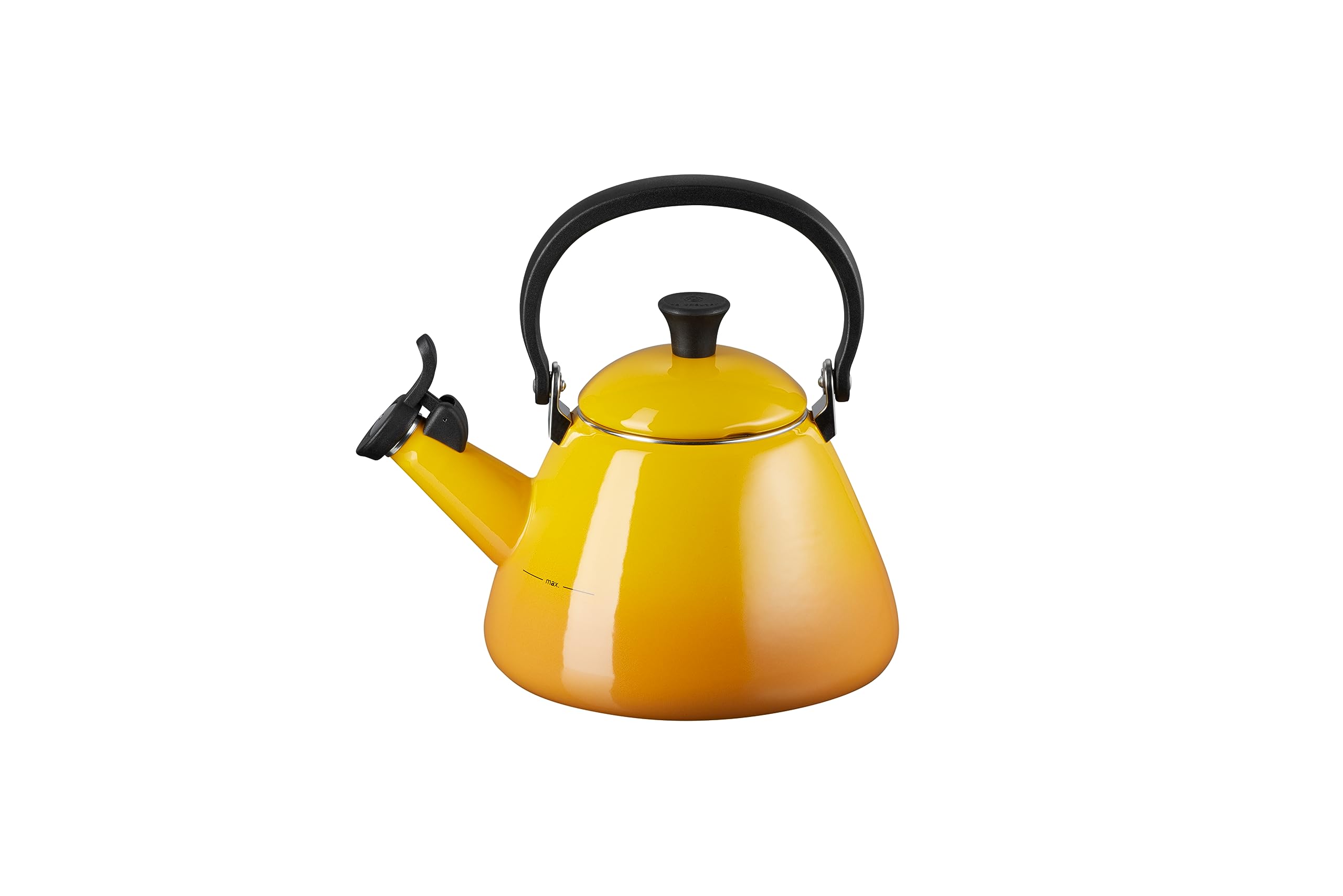 Le Creuset Bollitore Kone, Capacità 1.6 L / 1.7 Qt, Acciaio Smaltato, Nectar, 40101026720000