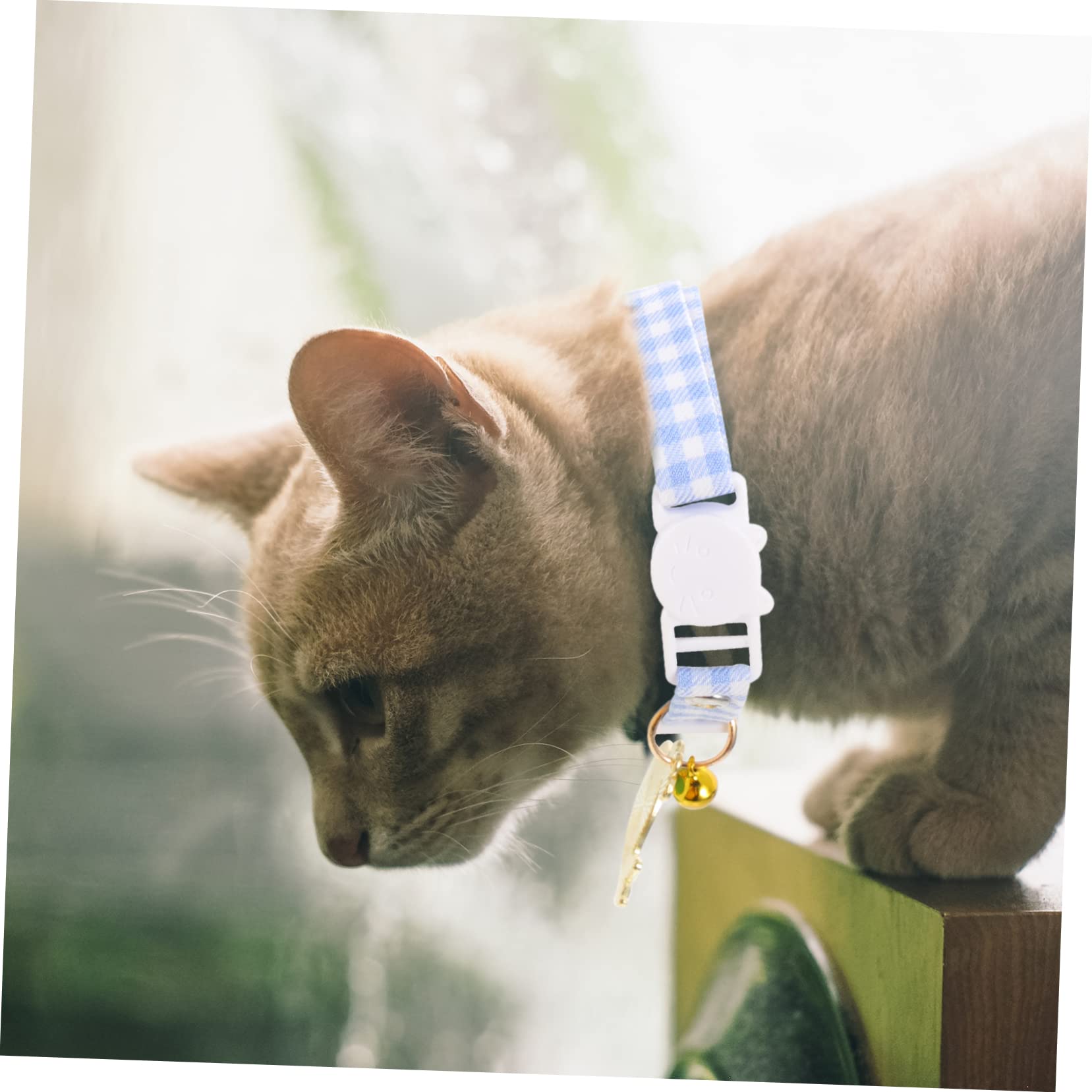VANZACK 12pièces Collier Adorable pour Chat avec Clochette Accessoire Amusant pour Chats Et Petits Animaux Réglable Et Sécurisé pour Événements Festifs Et Activités Quotidiennes