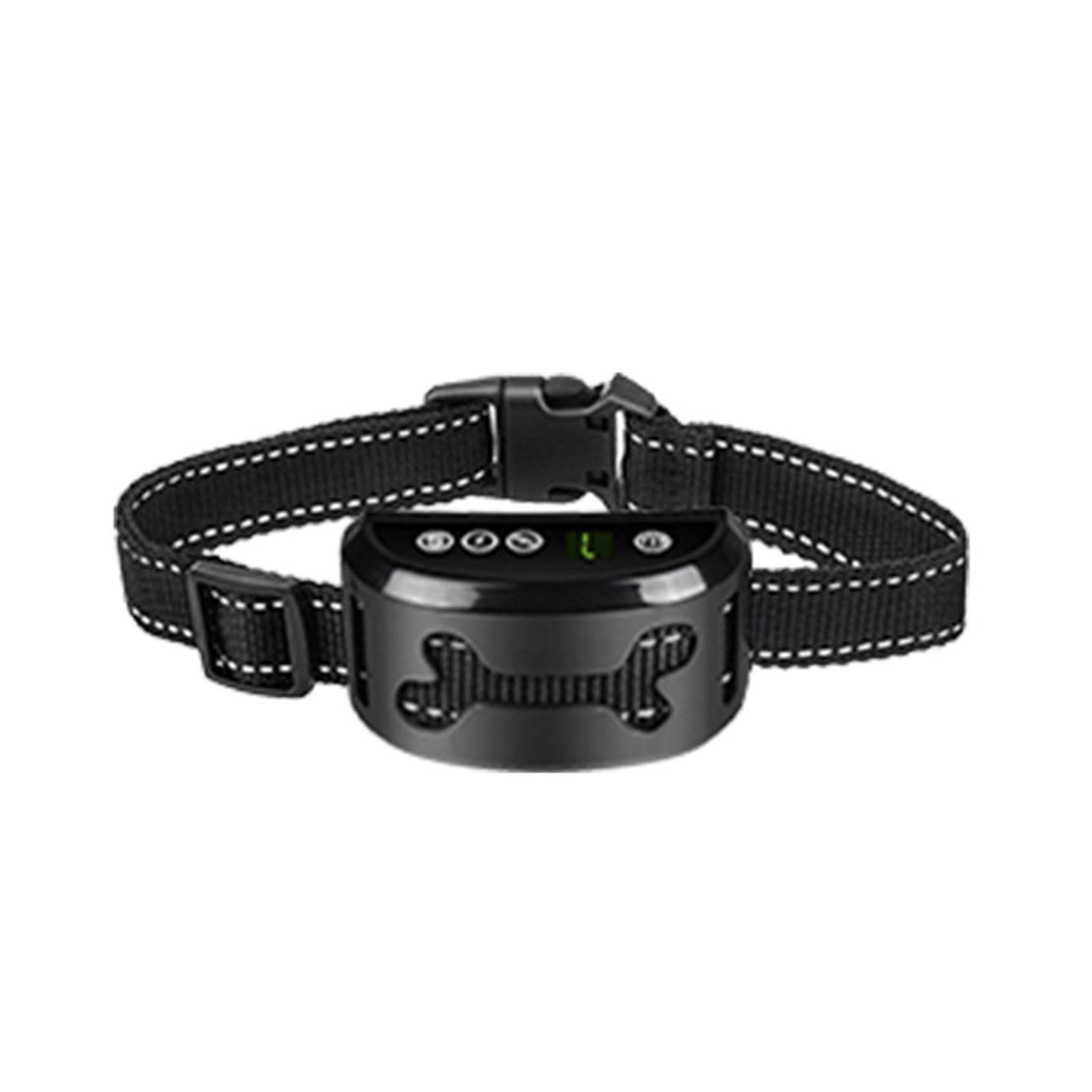 Upgraded Version Of Dog Training Machine, Anti-barking Device, Automatic Charging, Smart Electric Shock Collar, Induction Vibration (Bright Black) H-2020-9-25