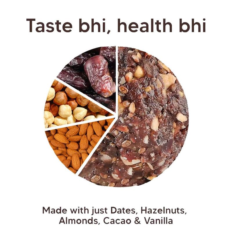 Image of EAT BETTER CO - Better Laddoos - Hazelnut & Chocolate - Delicious Sugar-Free Laddoos | Energy-Bar Replacement | Dry-Fruit Laddoo | High Protein And Instant Energy - Pack Of 7, 110 Gram