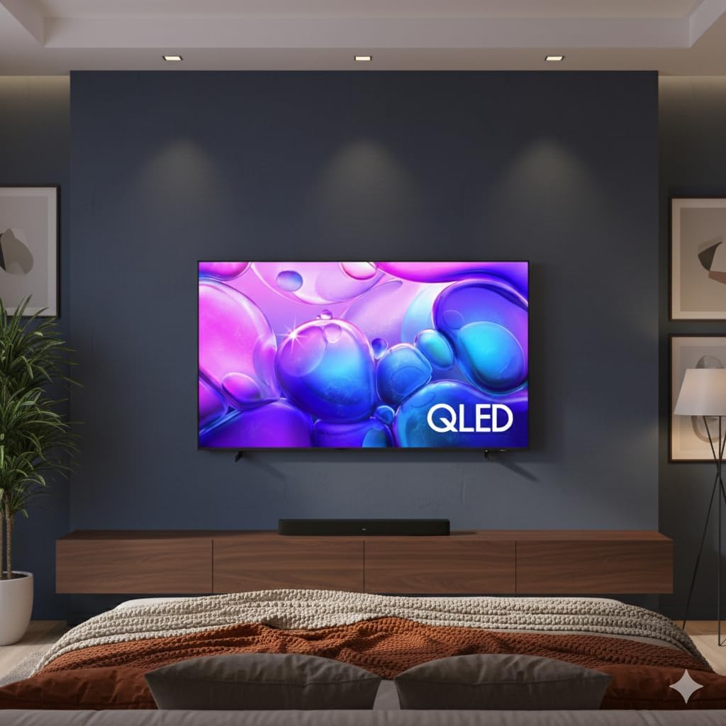 Top | Samsung 55 Inch TV Smart 4K QLED - QA55Q6F | 4K 2026 - view 3