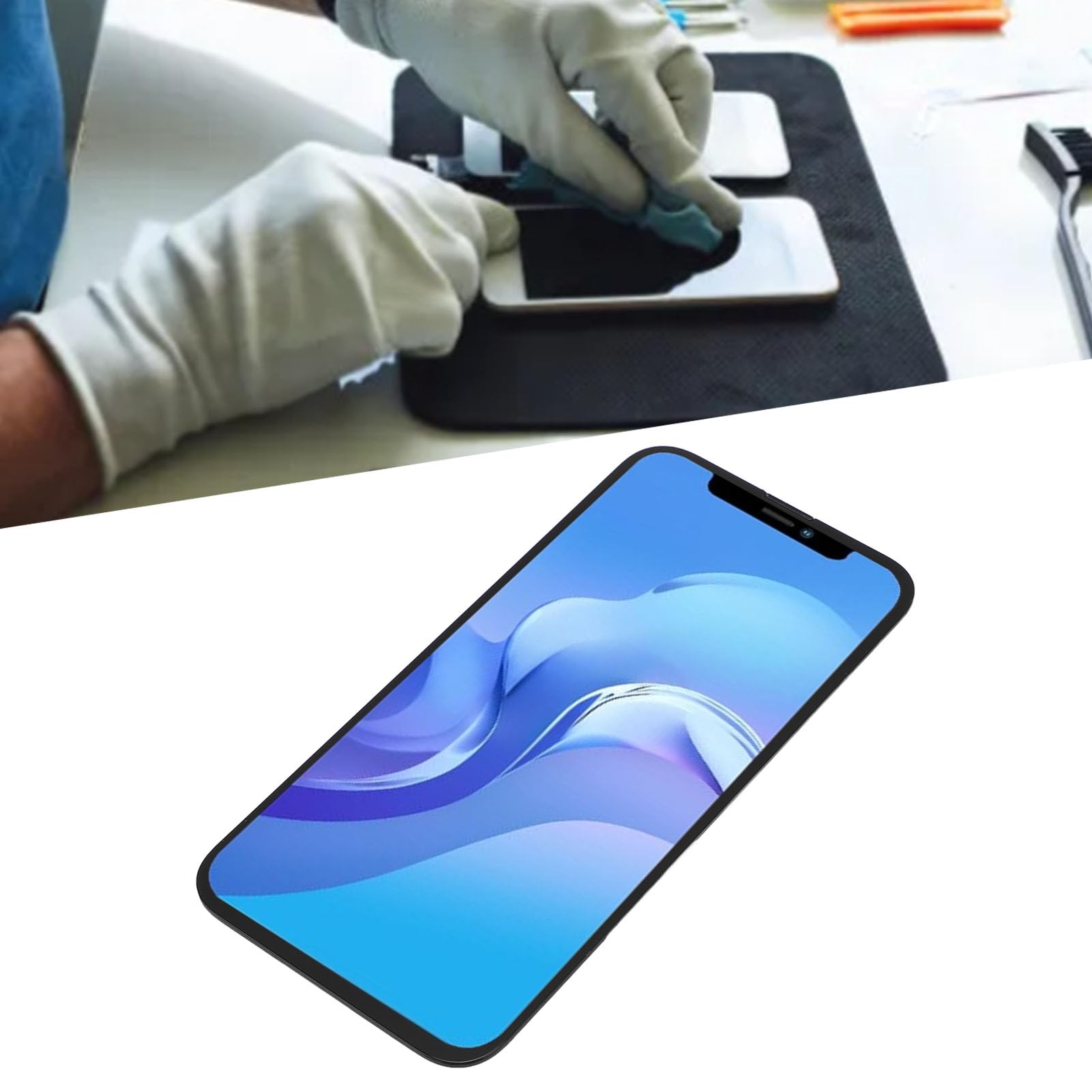 Tangxi Sostituzione dello Schermo del Telefono, Kit di Riparazione del Gruppo Digitalizzatore Touch HD da 6,1", Risposta Al Tocco Accurata e una Soluzione Totale, per Professionisti e Hobbisti