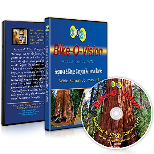 Bike-O-Vision Virtual Cycling Sequoia & Kings Canyon DVD