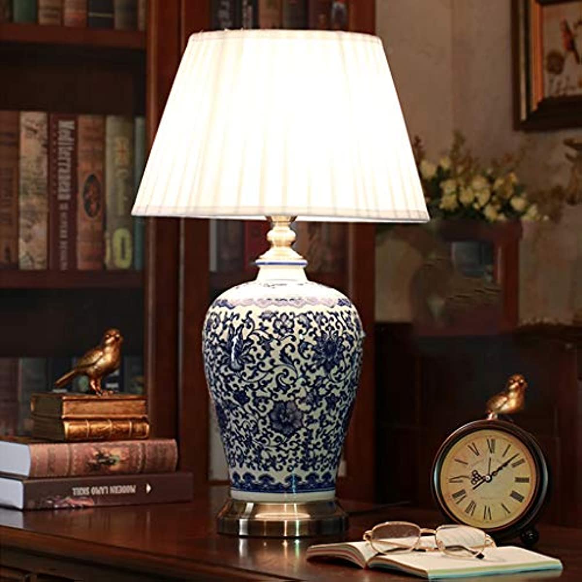 Amazon.co.jp: 復古陶磁器、寝室ベッドヘッドライトクランプライト