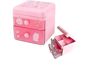 Cute Small Kawaii Makeup Organizer