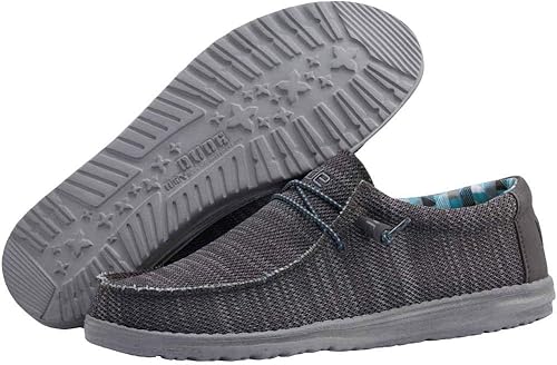 Miniatura 6 de HEYDUDE Wally Stretch para hombre Mocasines para hombre Zapatos sin cordones para hombre Cómodos y ligeros