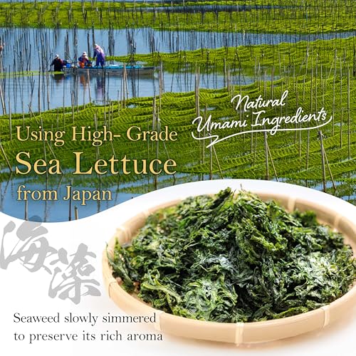 YAMASAN KYOTO UJI Japanische Nori Tsukudani – gekochte Algenpaste, umami und süß, vegan, fettarm, vielseitige Würzpaste für Reis und verschiedene Gerichte, hergestellt in Japan, 165g