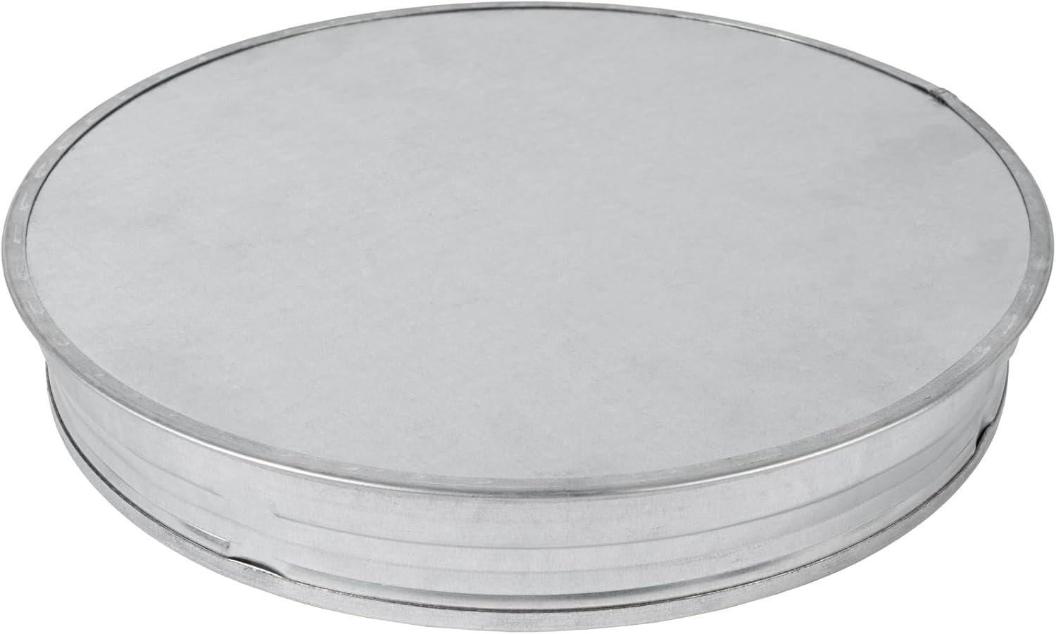Repa Market 12.5 Inch Metal Tee Cap – Round Metal Duct Cap - HVAC Ducting Vent Cap - Galvanized Steel Air Tight Duct End Cap – Indoor and Outdoor Weatherproof Pipe Cover for Cold and Hot Air Blockage