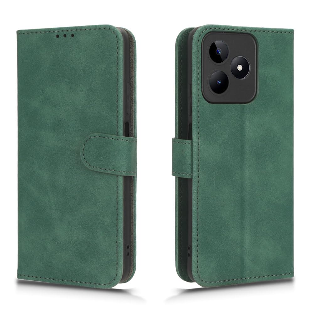 Custodia per Realme 10 Pro 5G Butterfly Relief Custodia in pelle con tasca per carte e