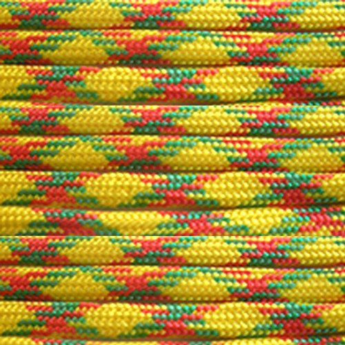 Paracord Planet 250 Foot Spools of 550 Type III 7 Strand Paracord (Rasta 250 Foot Spool)