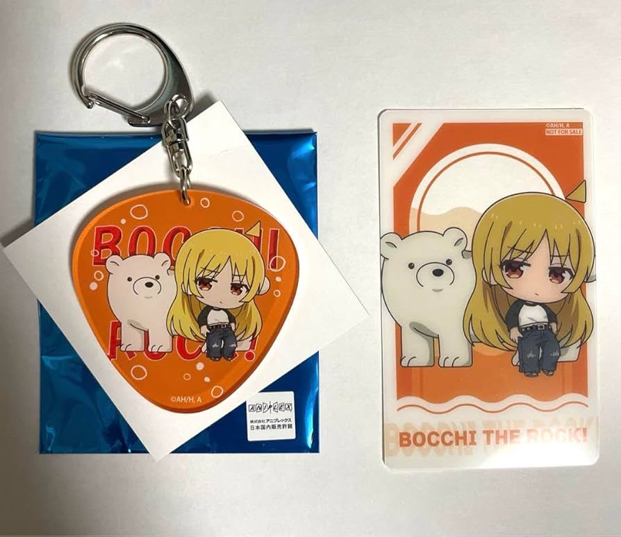 ぼっち・ざ・ろっく！　シーパラ　ピック型キーホルダー　全11種 ぼっち・ざ・ろっく！シーパラピック型キーホルダー全11種