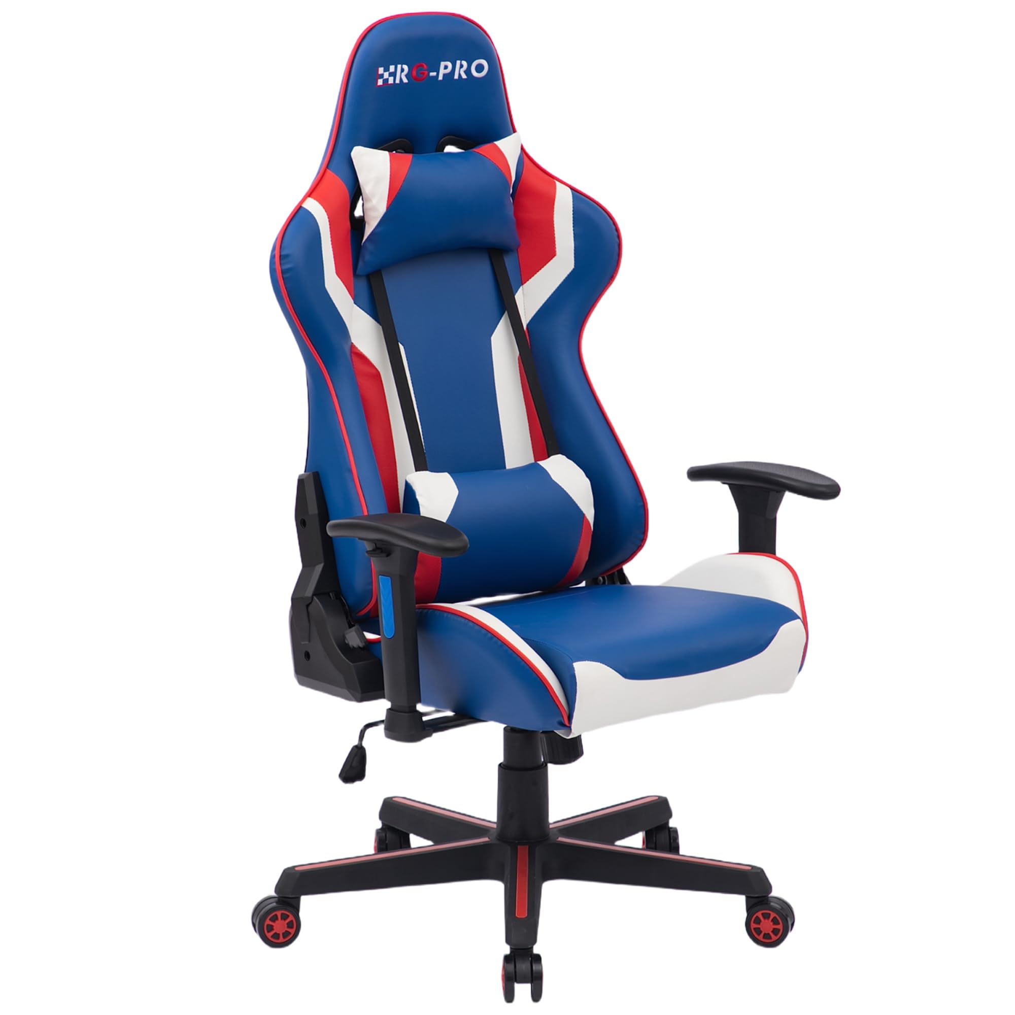 RayGar RG-PRO Gaming Chair - Ergonomic - Adjustable Height - Recline - Black