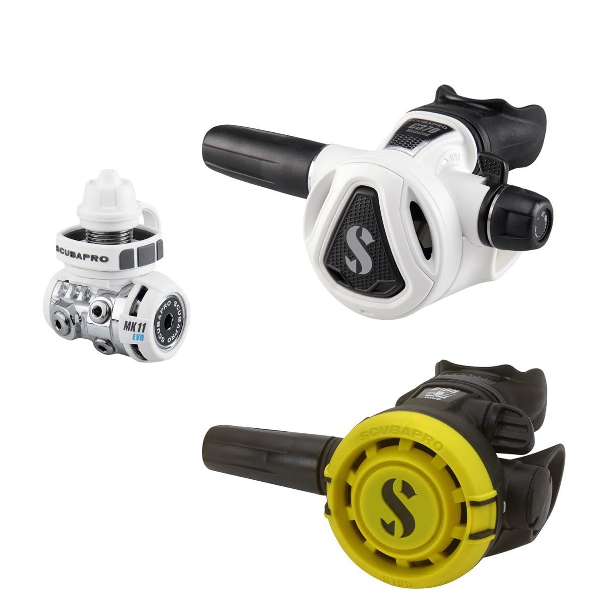 SCUBAPRO Kit distributeur MK11EVO/C370 WHITE/R105