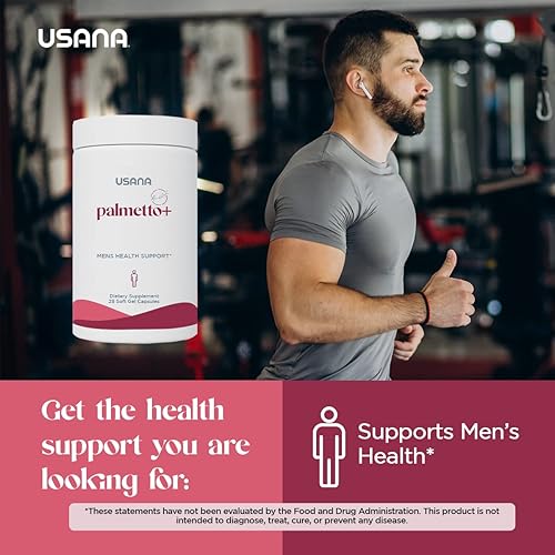 Miniatura 5 de USANA Palmetto Plus Saw Palmetto Suplemento de próstata para hombres - (28 cápsulas por envase) - Tamaño de la porción 1 cápsula