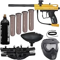 Vista 1 de Action Village Kit de Paquete de Pistola de Paintball Kingman Spyder Epic (Victor)