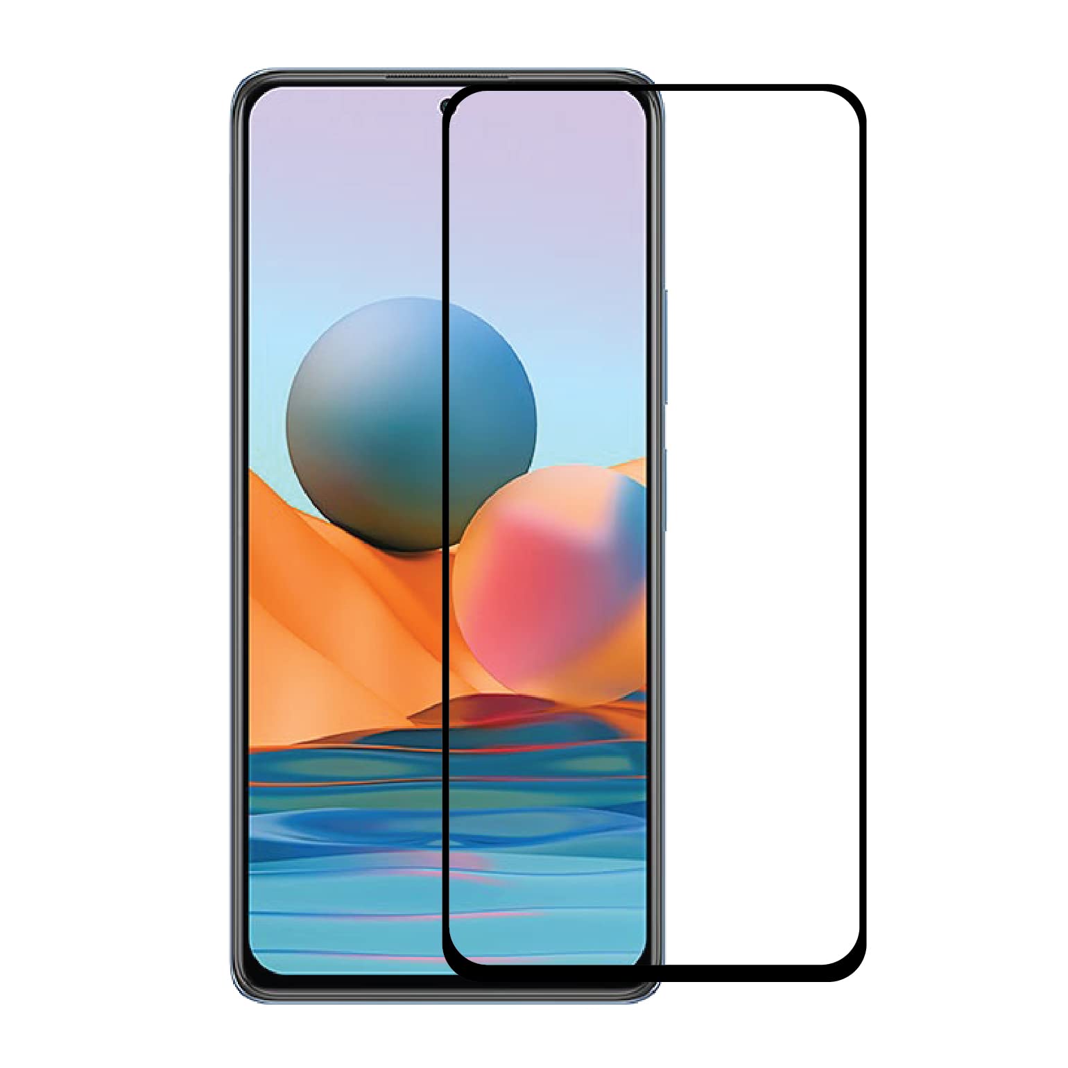 Amazon Brand - Eono Compatible with Redmi Note 9s / Note 9 Pro/Note 9 Pro Max/Note 10 Pro/Note 10 Pro Max Black Tempered Glass Screen Protector with Edge to Edge Coverage and Installation Kit (B09QZZPBRN) Amazon Price History, Amazon Price Tracker