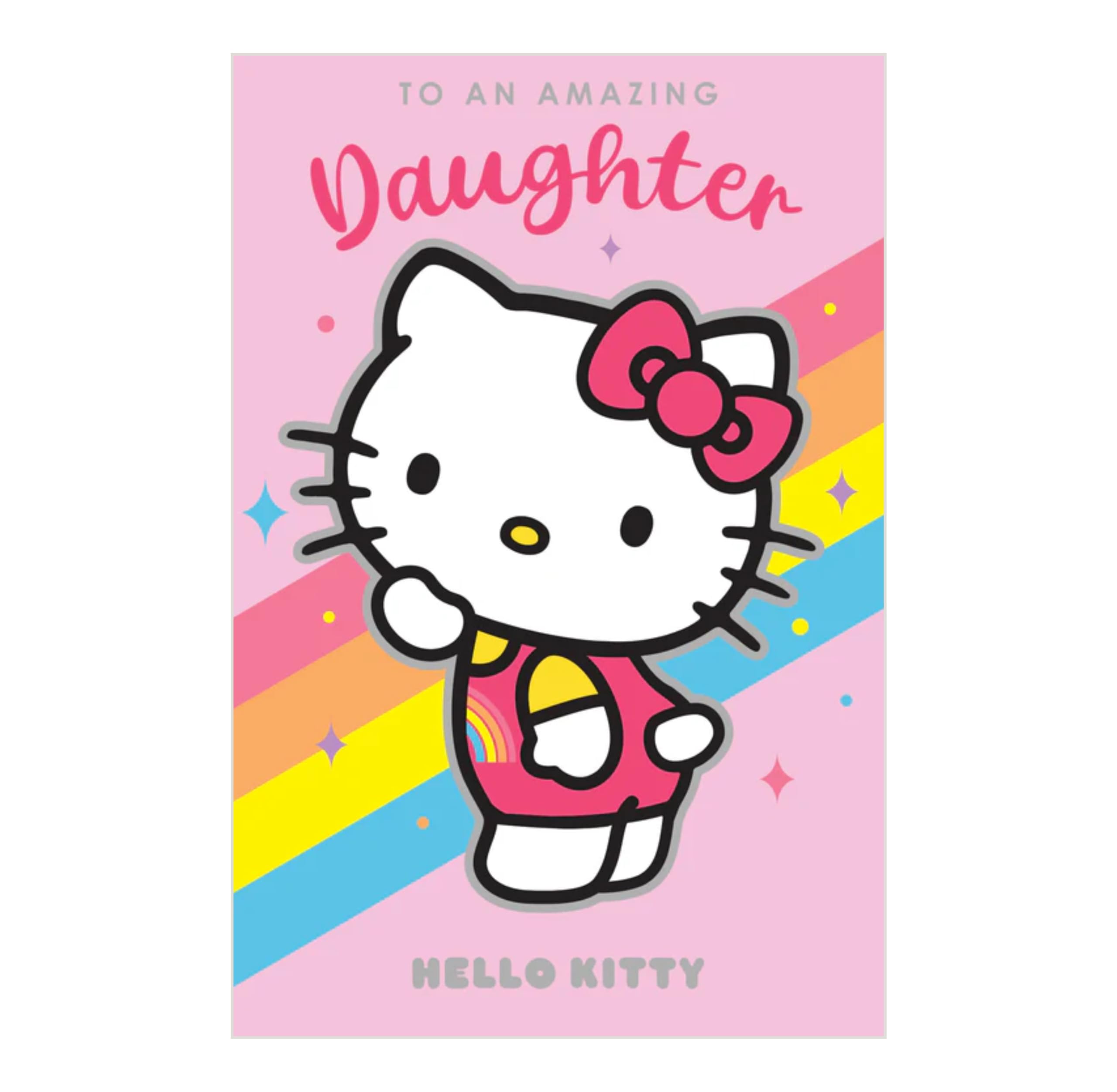 Hello Kitty Daughter Birthday Card