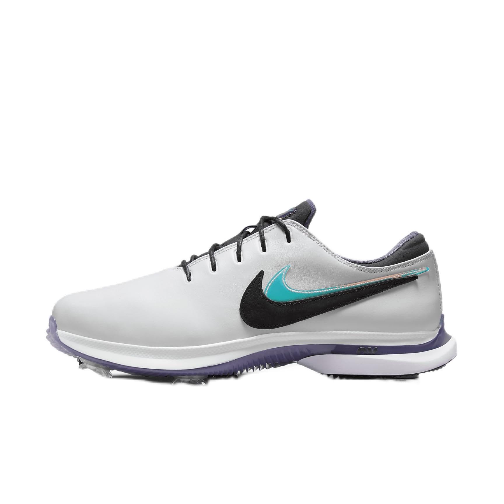 Nike Air Zoom Victory Tour 3 NRG Golf Shoes (Wide) (FV5290-100, Summit White/Barely Grape/Daybreak/Black) Size 10