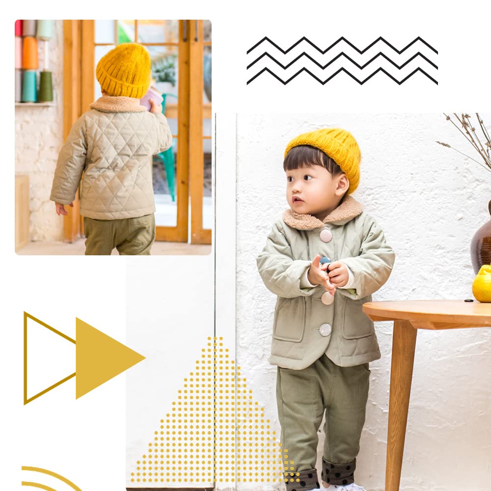Gorro de lana para bebé recién nacido con turbante y gorro para niños