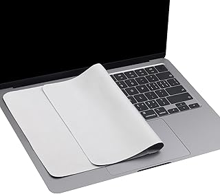 Meyaar Screen Keyboard Imprint Protection Microfiber Liner and Cleaning Cloth 15" Compatible with MacBook Pro 16 inch & Mo... Price In India