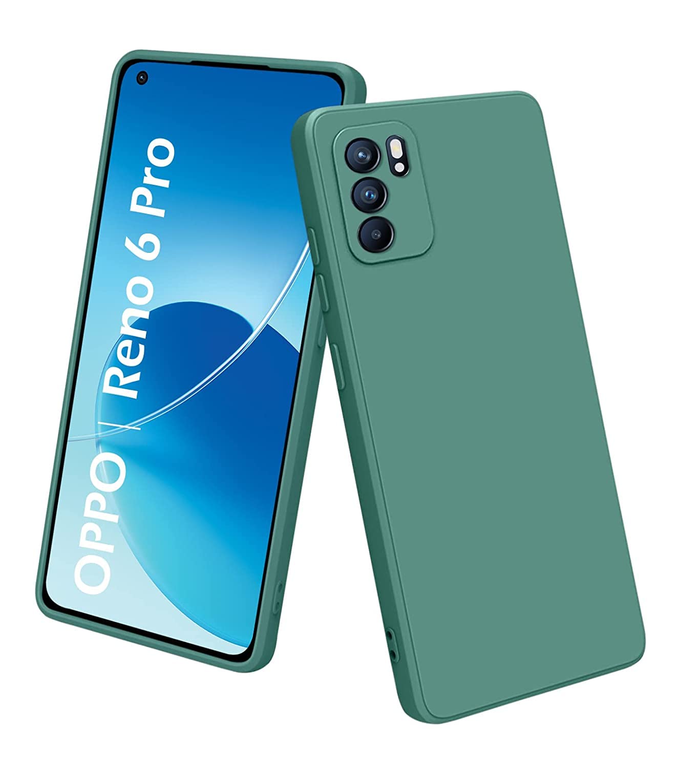 TRUEUPGRADE Liquid Silicone Designed Case Cover for Oppo Reno 6 Pro 5G | Microfiber Inside | Back Cover Case for Oppo Reno 6 Pro 5G - Black (B0BV32V2SS) Amazon Price History, Amazon Price Tracker