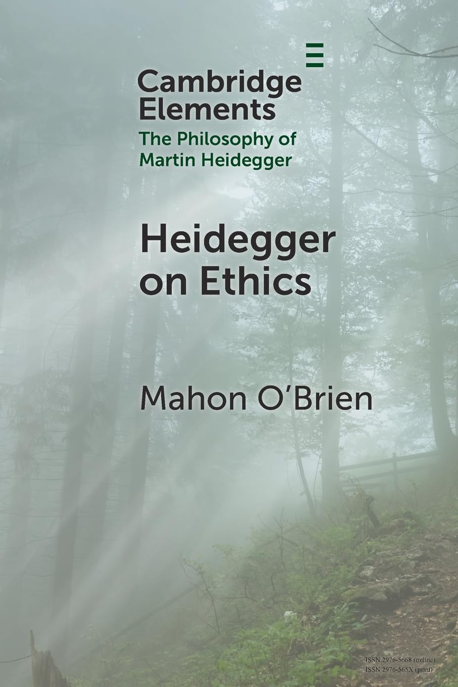 Heidegger on Ethics (Elements in the Philosophy of Martin Heidegger)