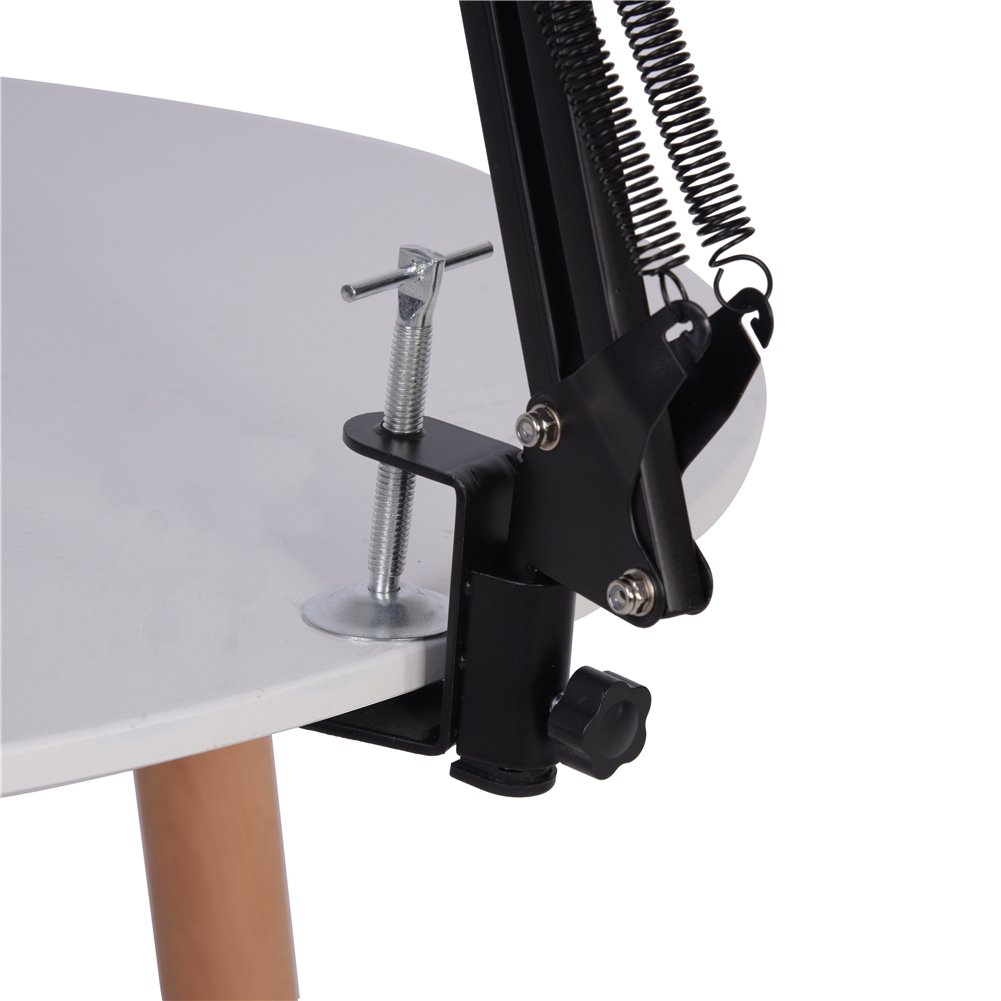 GOTOTOP Microfono a Condensatore BM800 con Supporto a Braccio, Filtro Pop, Copertura in Schiuma, Kit per Registrazione Studio