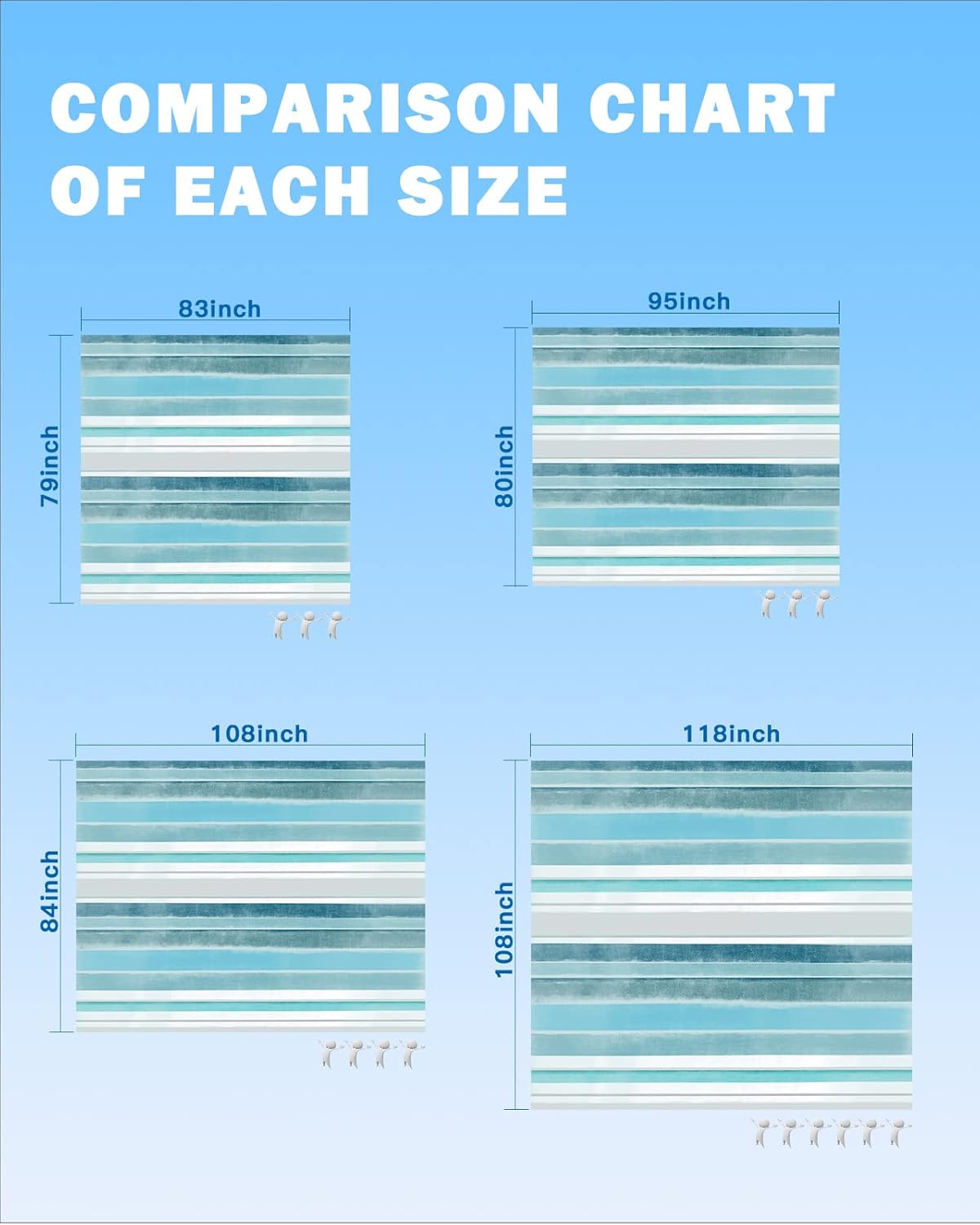 Abstract Watercolor Art Striped Beach Blanket Waterproof Sandproof Outdoor Picnic Mat 83"x79" Northern Europe Lightweight Large Beaach Blankets with 4 Stake & 4 Corner Pockets