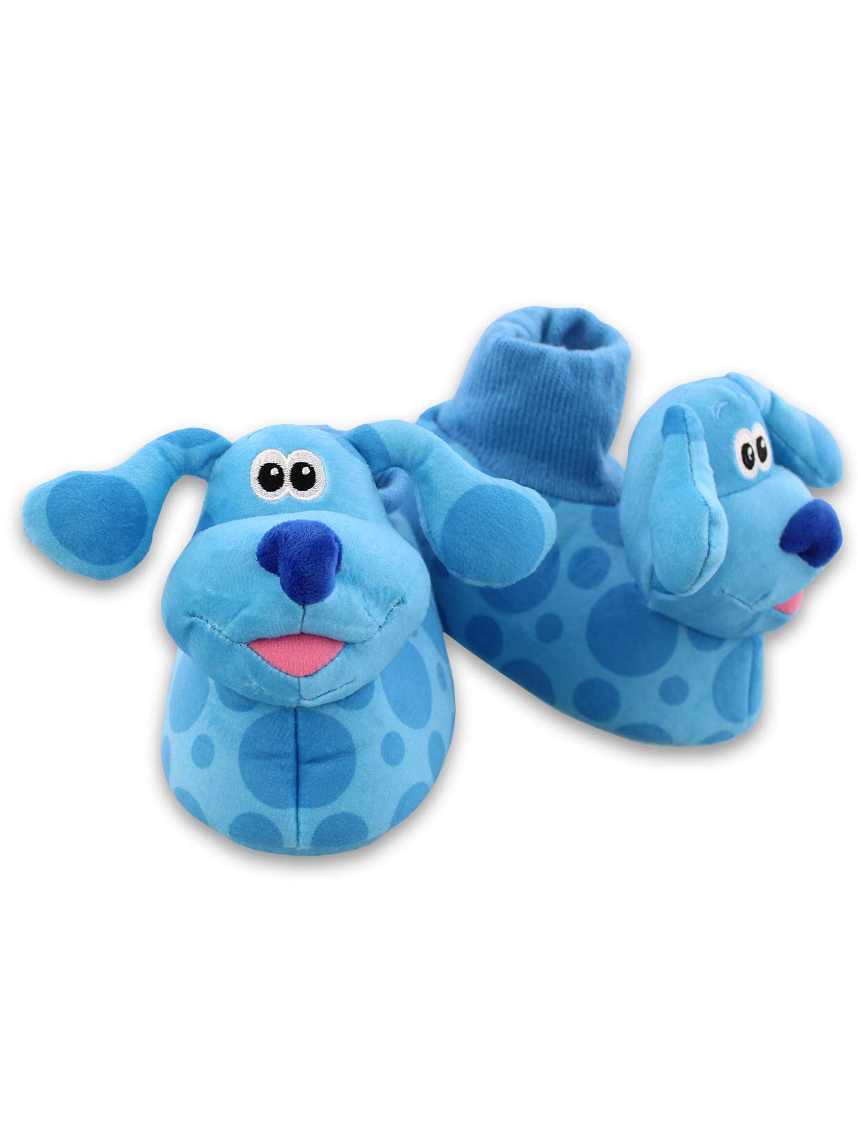 Nickelodeon Toddler Blues Clues Themed Blues Clues & You - Plush 3D Sock Top Slippers
