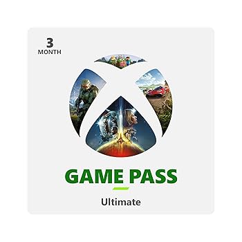 Xbox Game Pass Ultimate 3-Month Membership Digital Download
