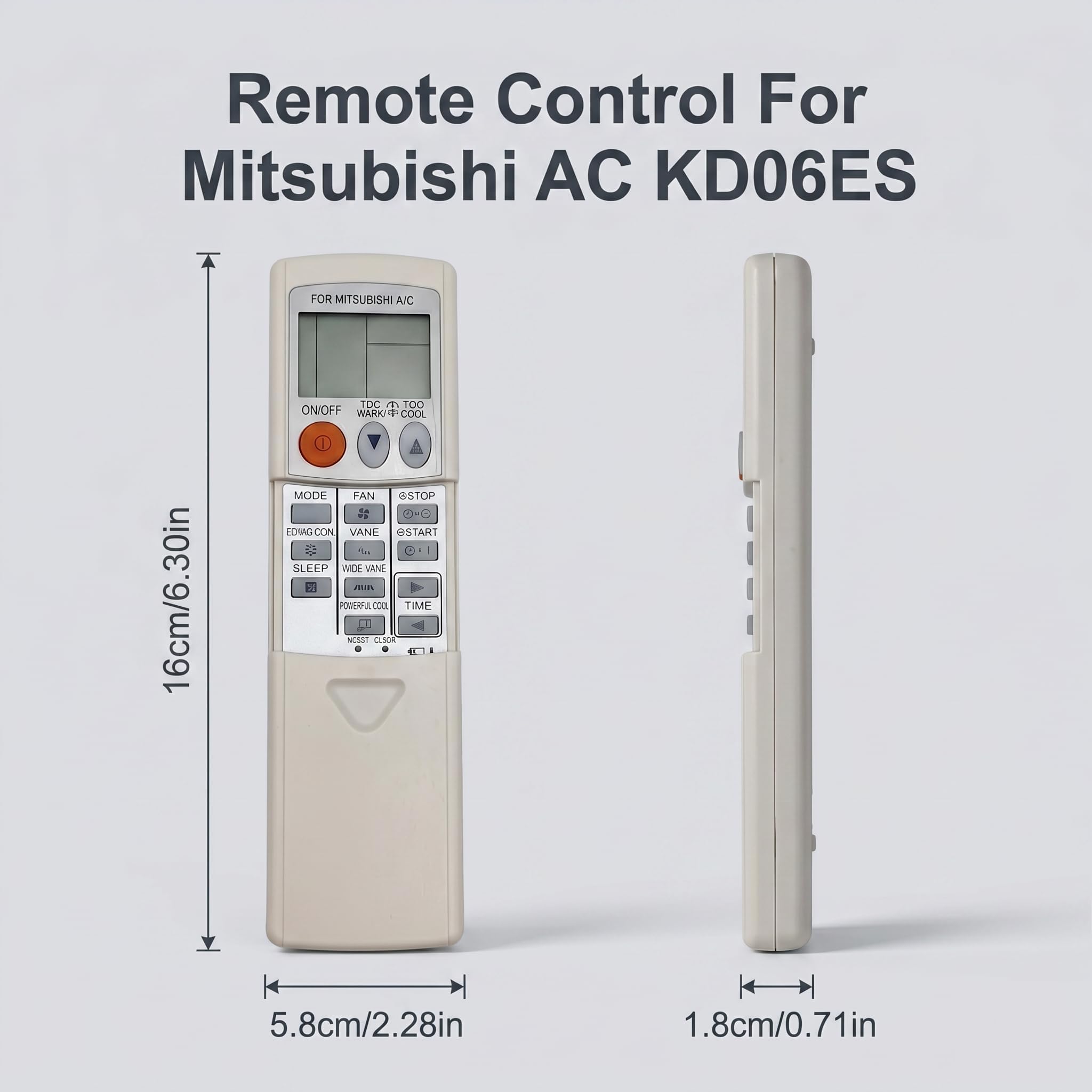 Telecomando universale per condizionatori Mitsubishi