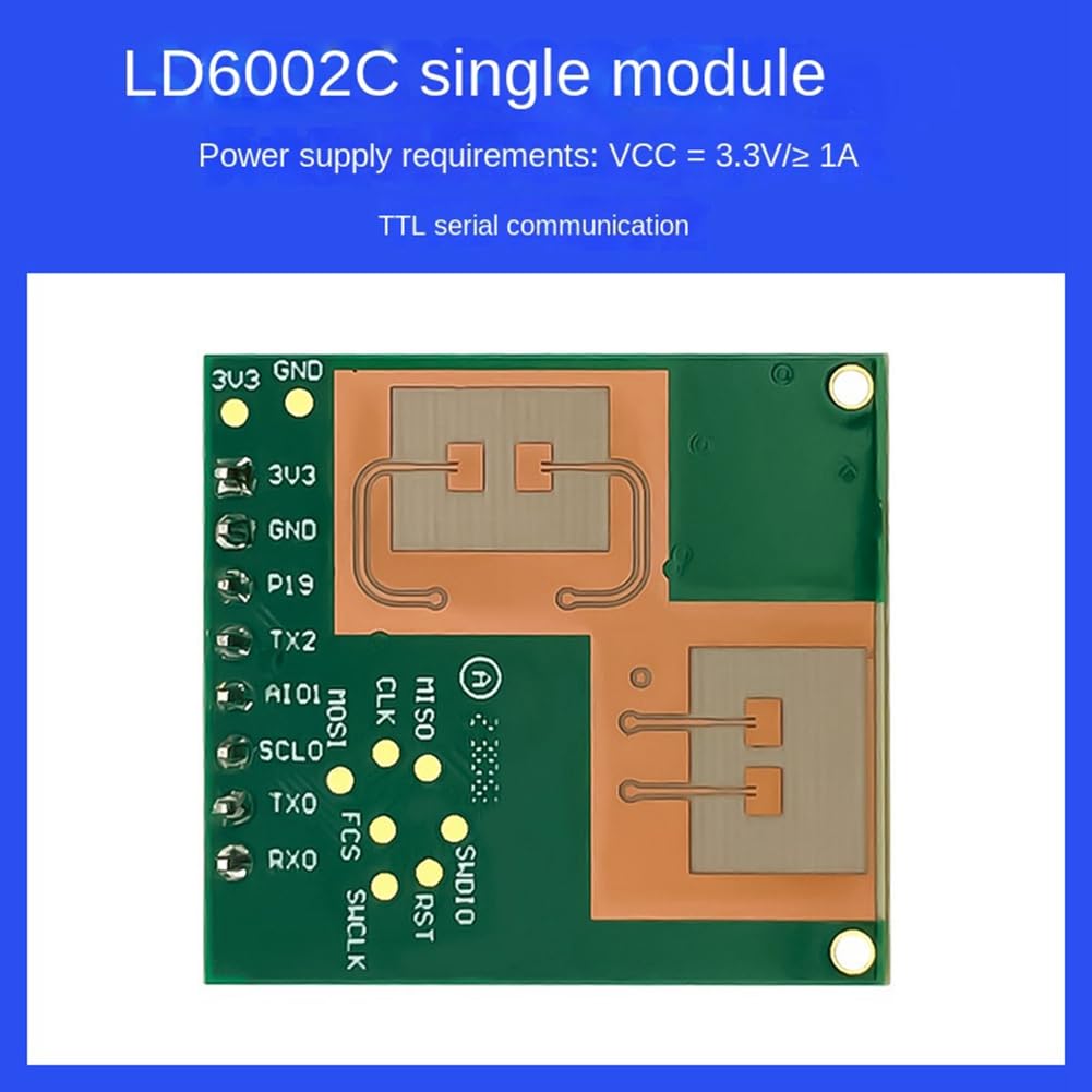 LD6002C 60G Millimeterwellen-Radarsensor Berührungsloser Radarsensor Zur Sturzerkennung