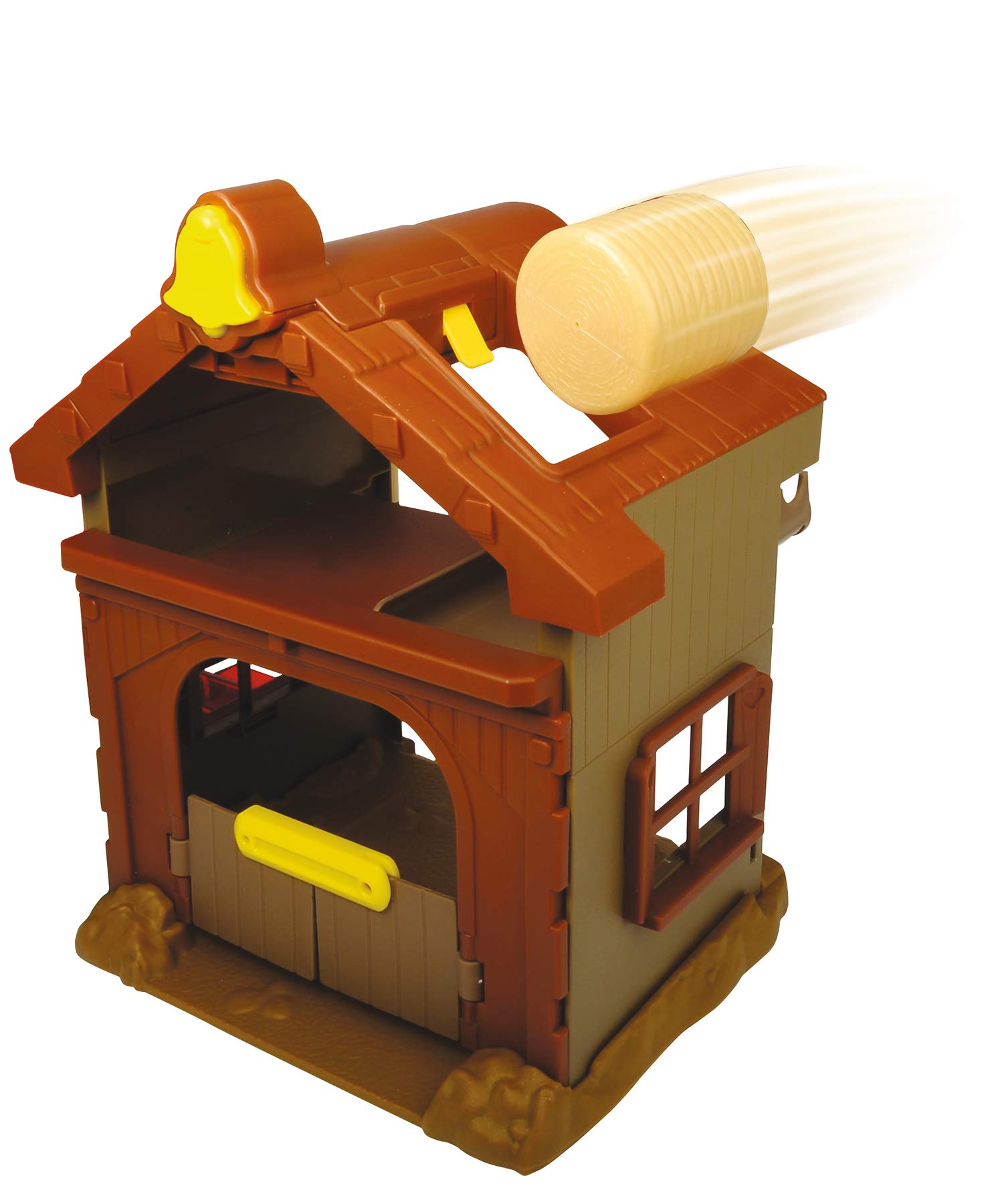 Dickie Toys 203818000 Happy Farm House, przygoda w gospodarstwie rolnym, zestaw dla dzieci od 1 roku życia, traktor, ze zwierzętami, światło i dźwięk