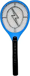 Raquete Elétrica Mata Mosquito Recarregável Bivolt 110/220v eficaz contra pernilongo mosquito da dengue e insetos em geral com Led Indicador (cores sortidas)