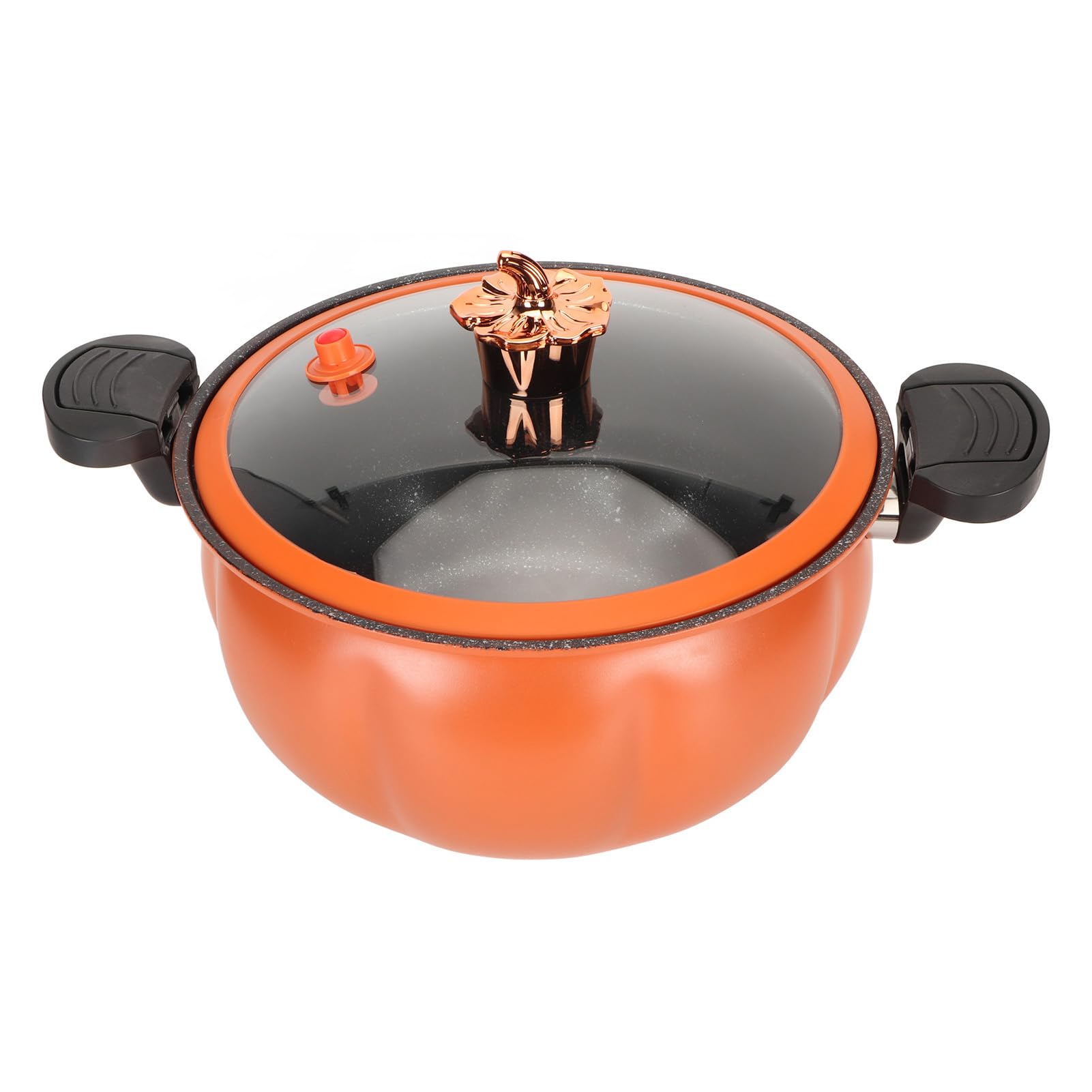 Micro Pressure Cooker, 8L Double Bottom Fine Iron Pressure Cooker, Explosion Proof Faster Cooking and Safety Pressure Release Pressure Canner and Stovetop Cooker for Gas Stove